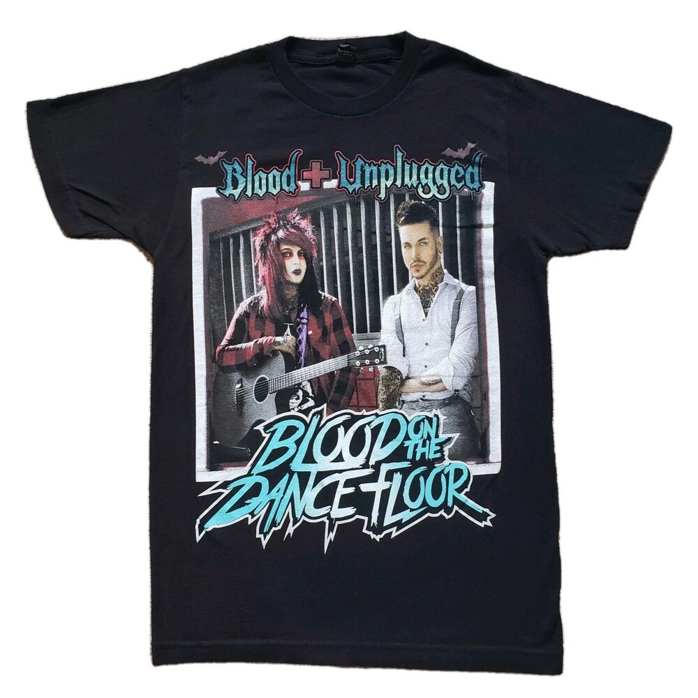 2013 Blood On The Dance Floor Blood + Unplugged Sz XS Unisex Double Side T-Shirt